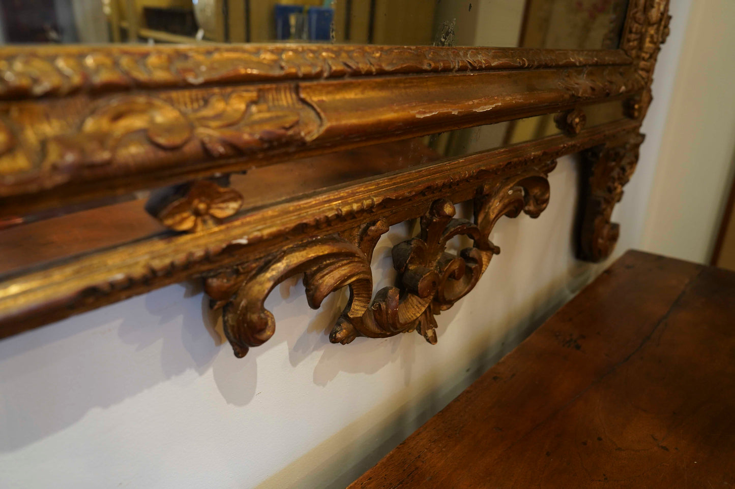 18th Century Italian Piedmont Mirror