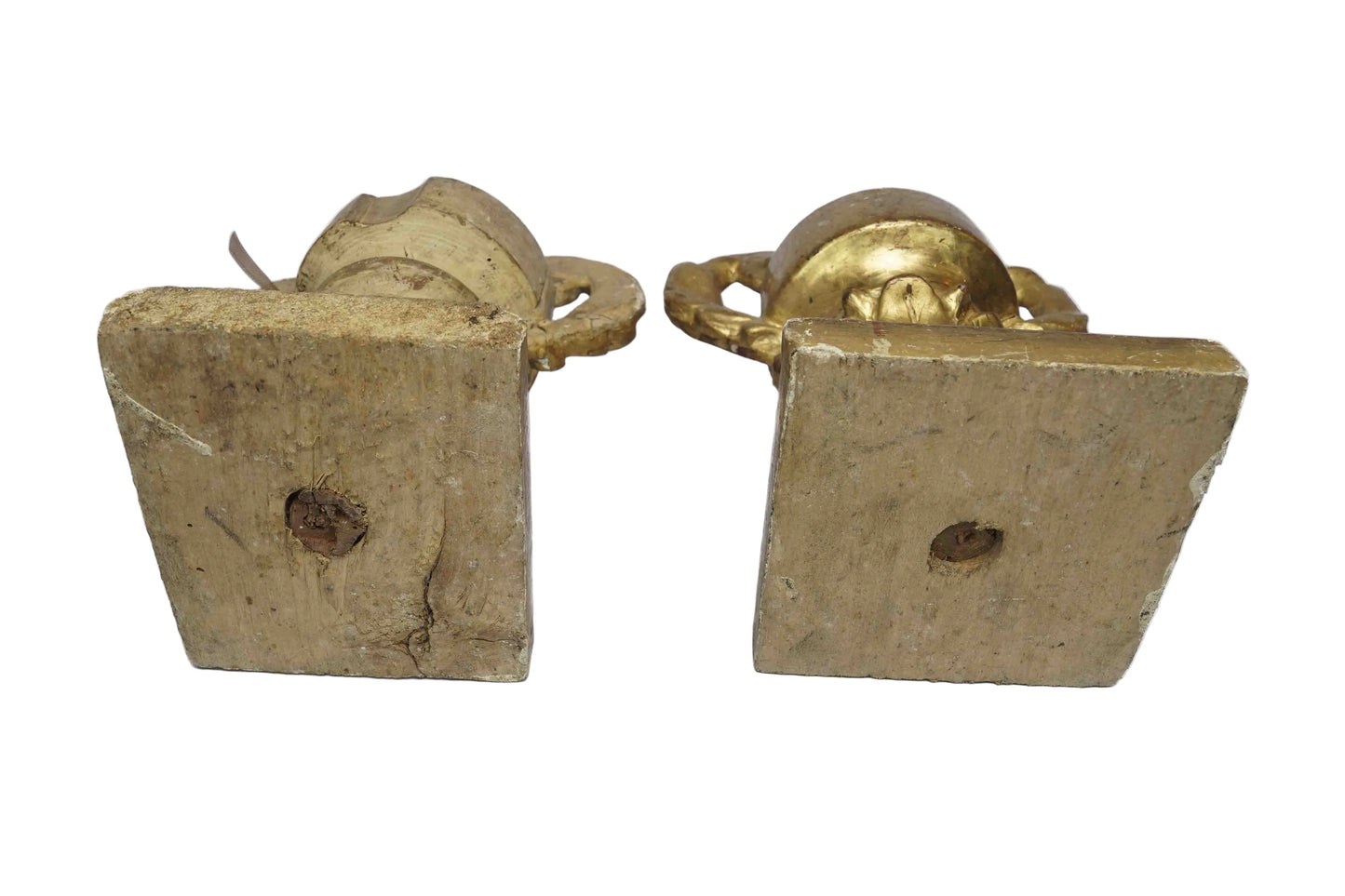 Italian Giltwood Altar Fragments Pair