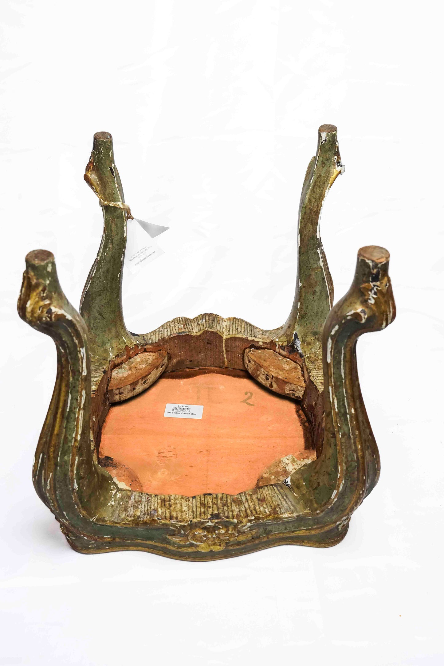 18th Century Painted Stool