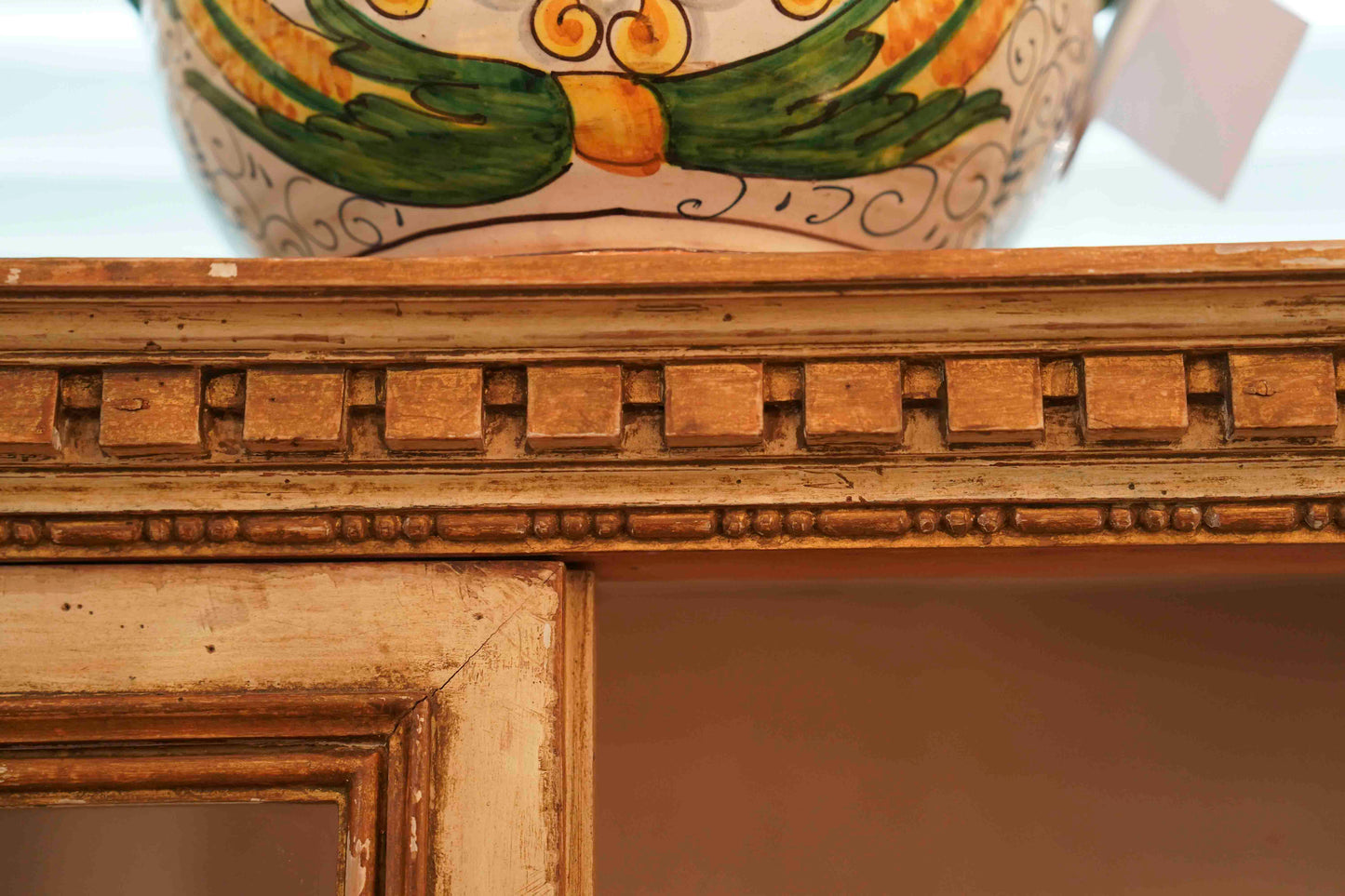 19th Century Italian Painted Secretary