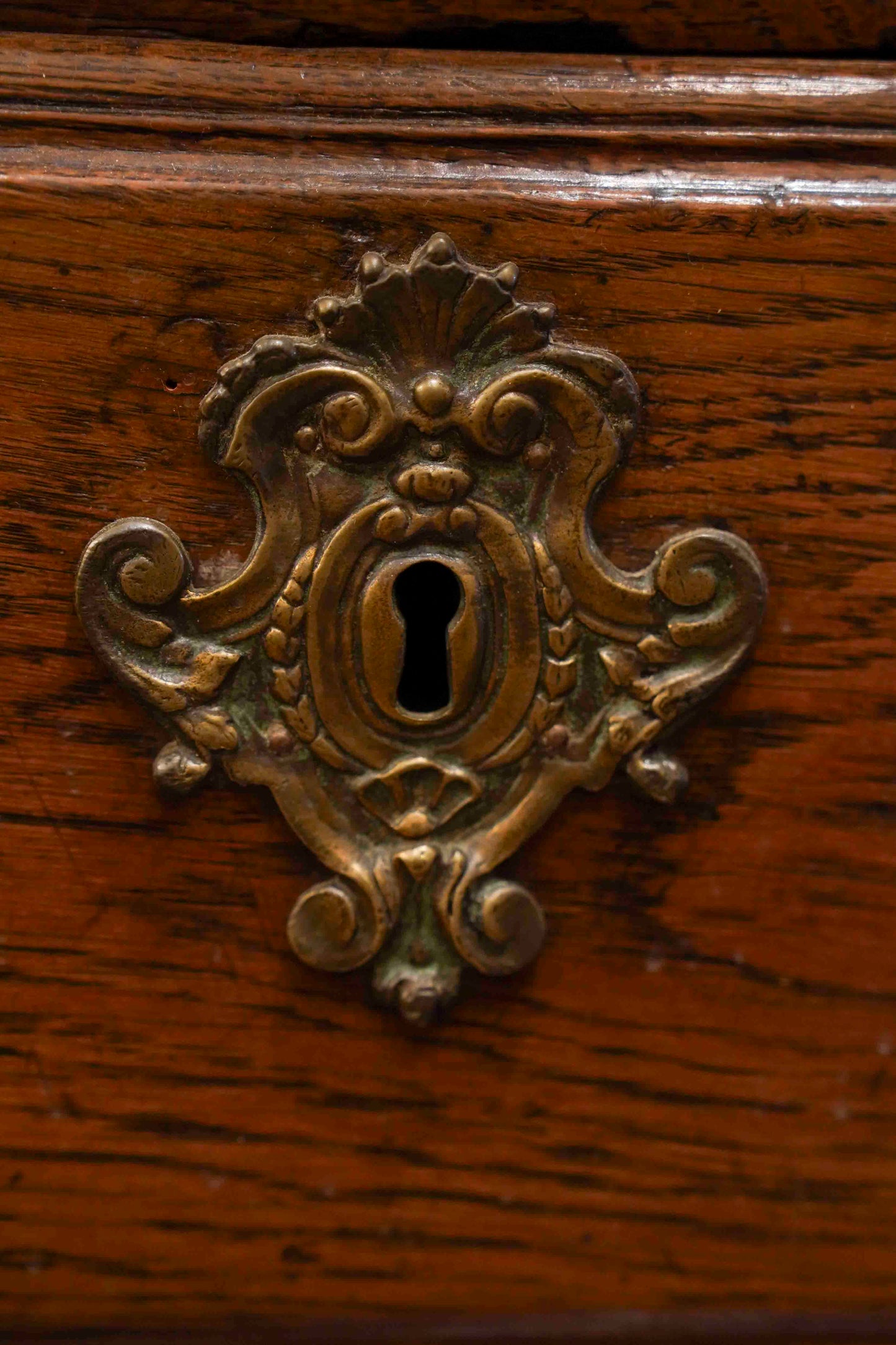 18th Century Louis XV Oak Commode