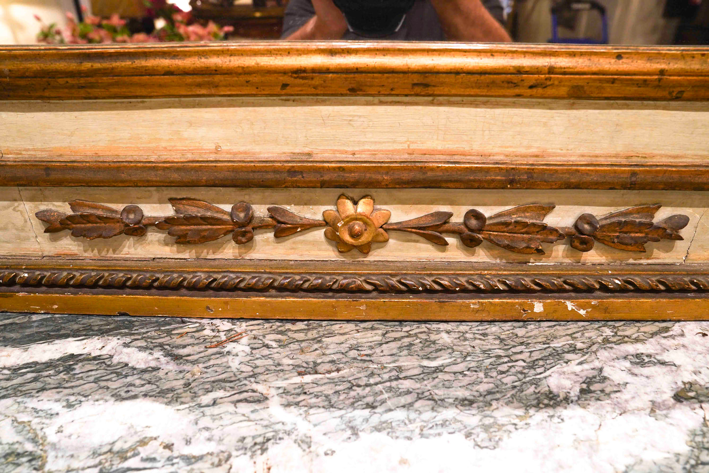 18th Century Italian Trumeau Mirror