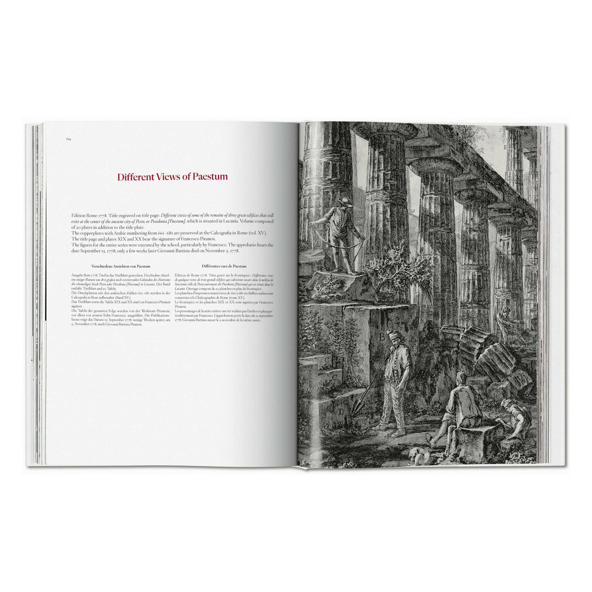 Piranesi. The Complete Etchings (German, French, English)