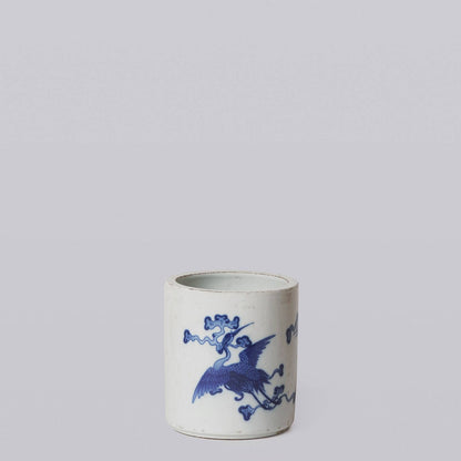 Petite  Flying Crane Cachepot