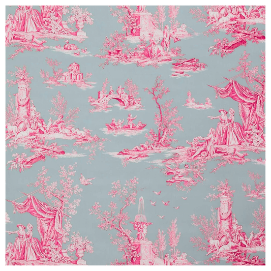 French Toile Cocktail Napkins