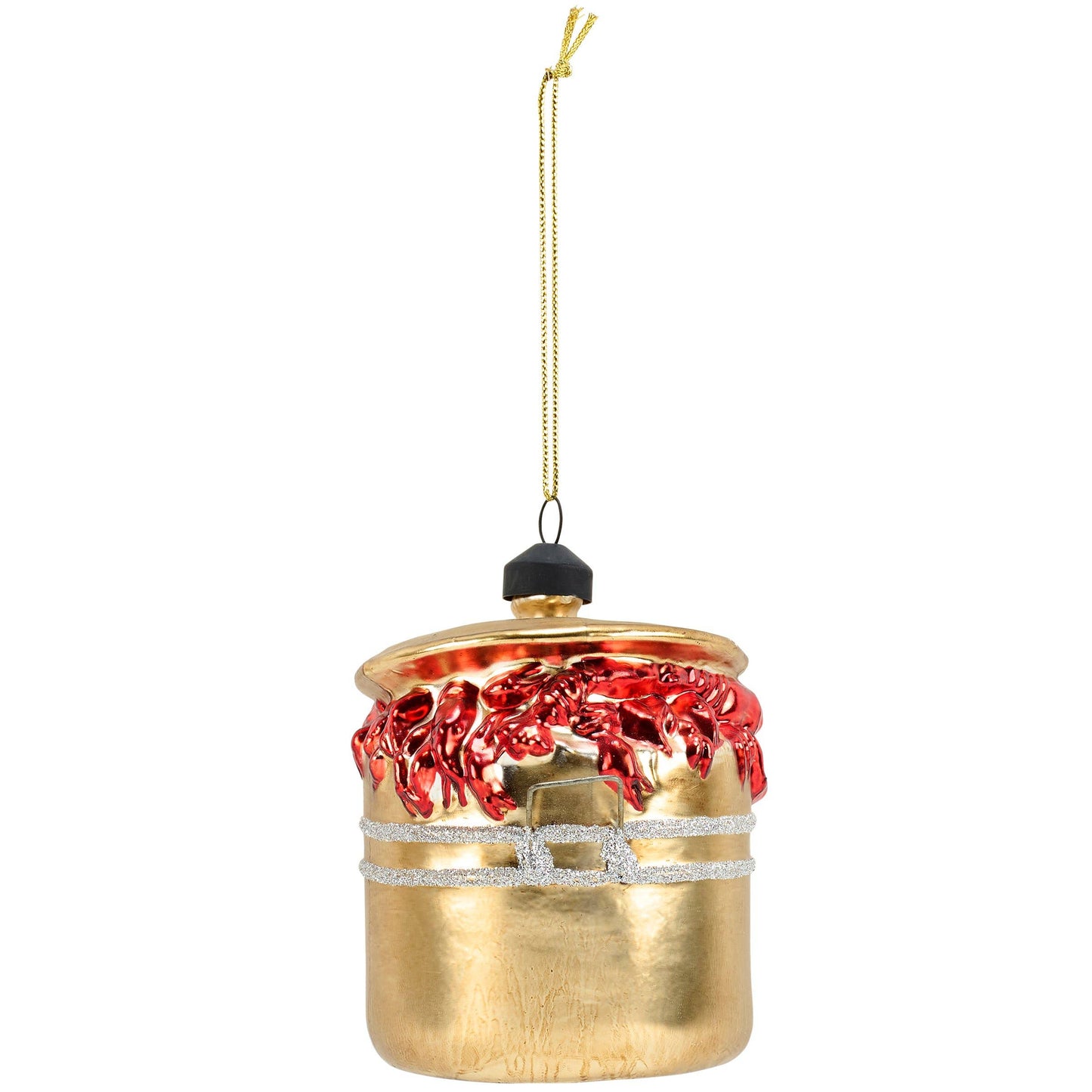Glass Lobster Boil Ornament