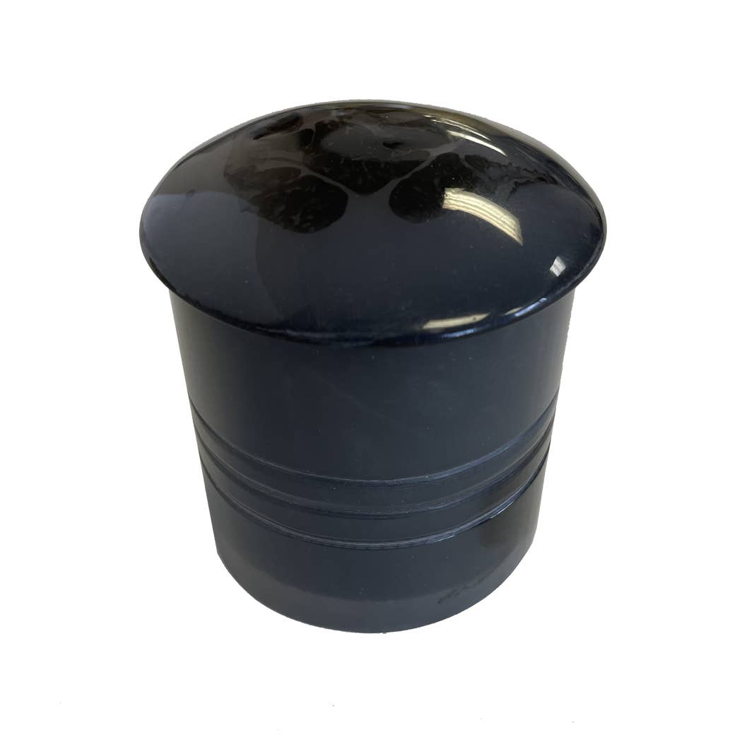 Farkle Six Dice Game in Horn Resin Cup - Vintage Style: Tan