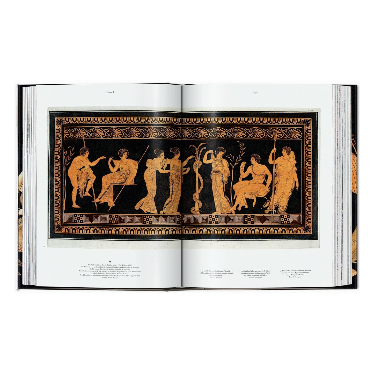 D'Hancarville. The Complete Collection of Antiquities from the Cabinet of Sir William Hamilton (German, French, English)