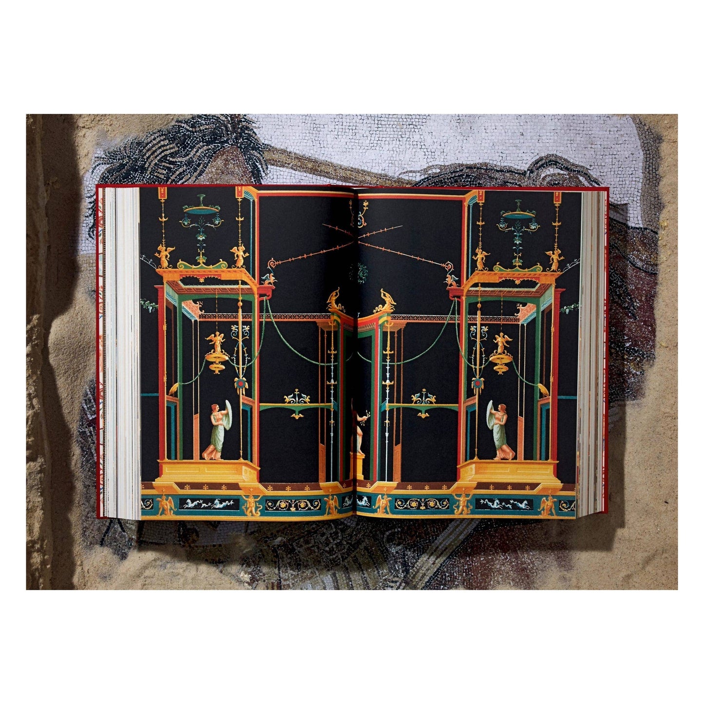 Fausto & Felice Niccolini. Houses and Monuments of Pompeii (German, French, English)