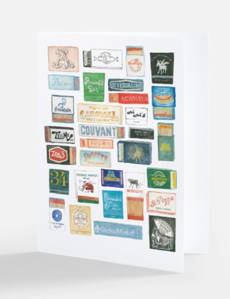 Matchbooks of New Orleans 4 Card