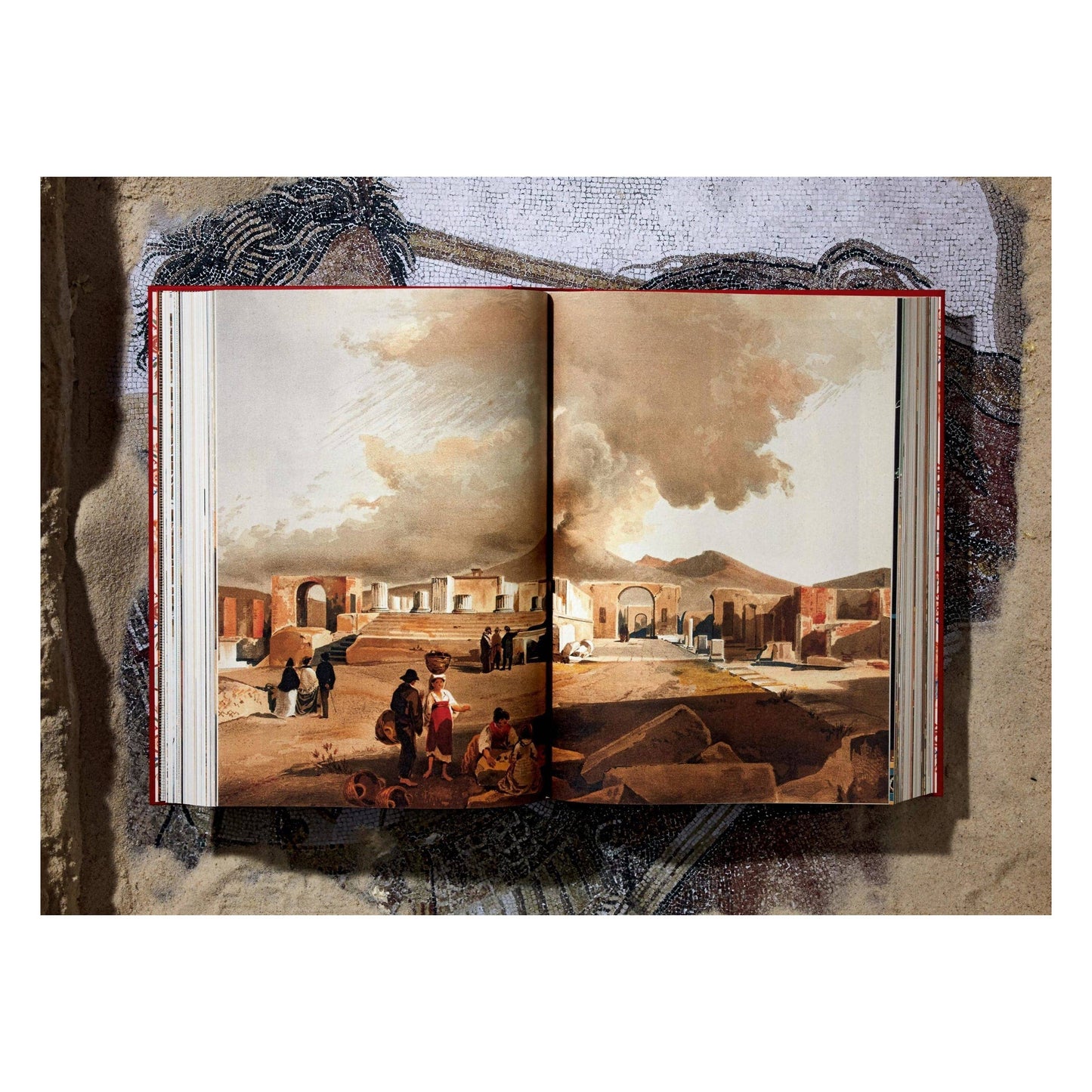 Fausto & Felice Niccolini. Houses and Monuments of Pompeii (German, French, English)
