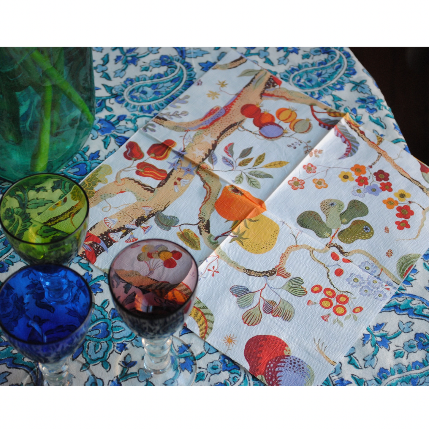 Pomegranate Tree Cocktail Napkins