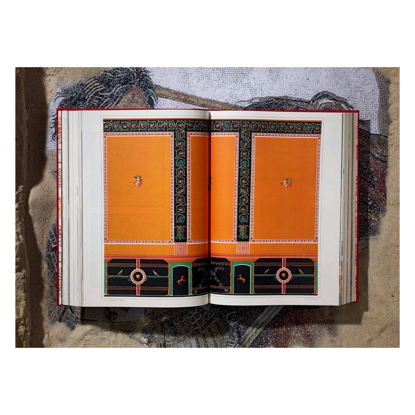 Fausto & Felice Niccolini. Houses and Monuments of Pompeii (German, French, English)