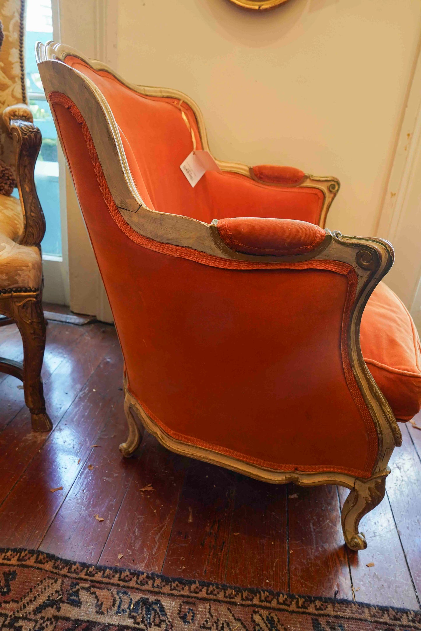 18th Century French Maison Jansen Chairs Pair