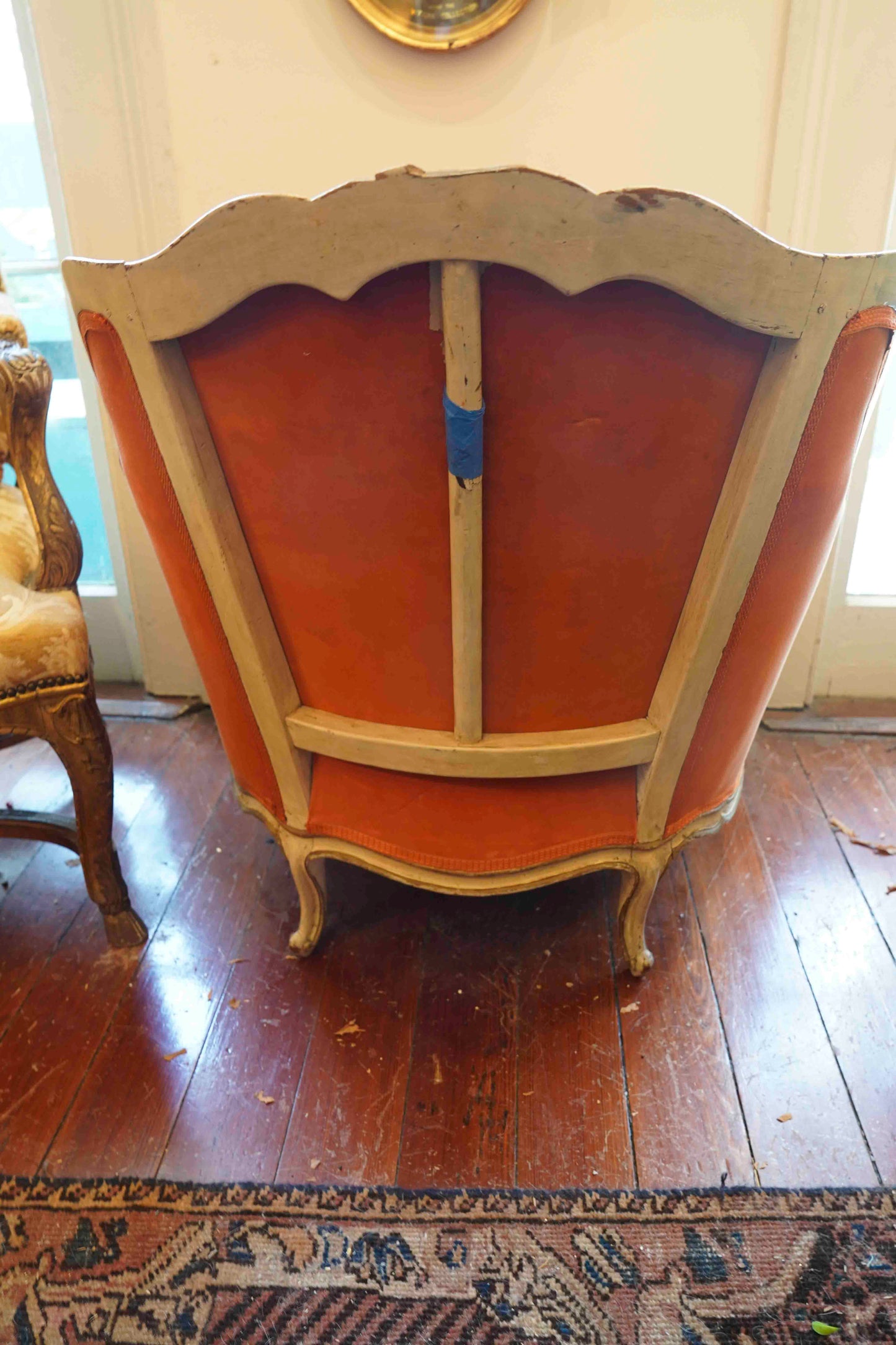 18th Century French Maison Jansen Chairs Pair