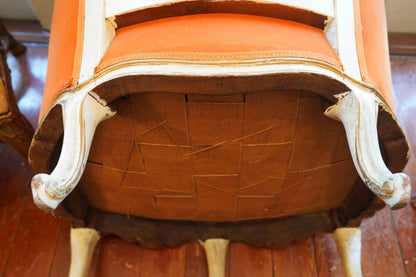 18th Century French Maison Jansen Chairs Pair