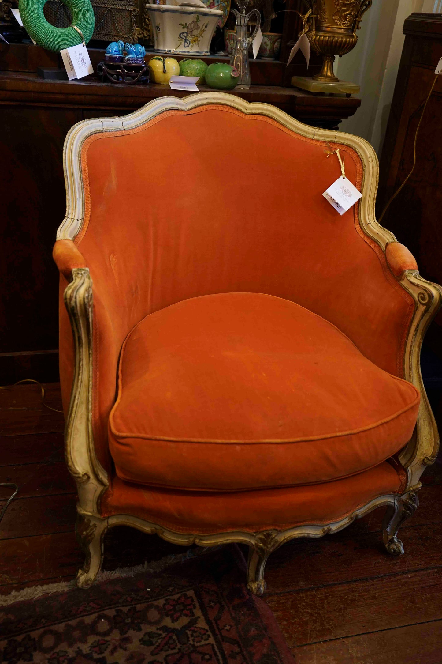 18th Century French Maison Jansen Chairs Pair