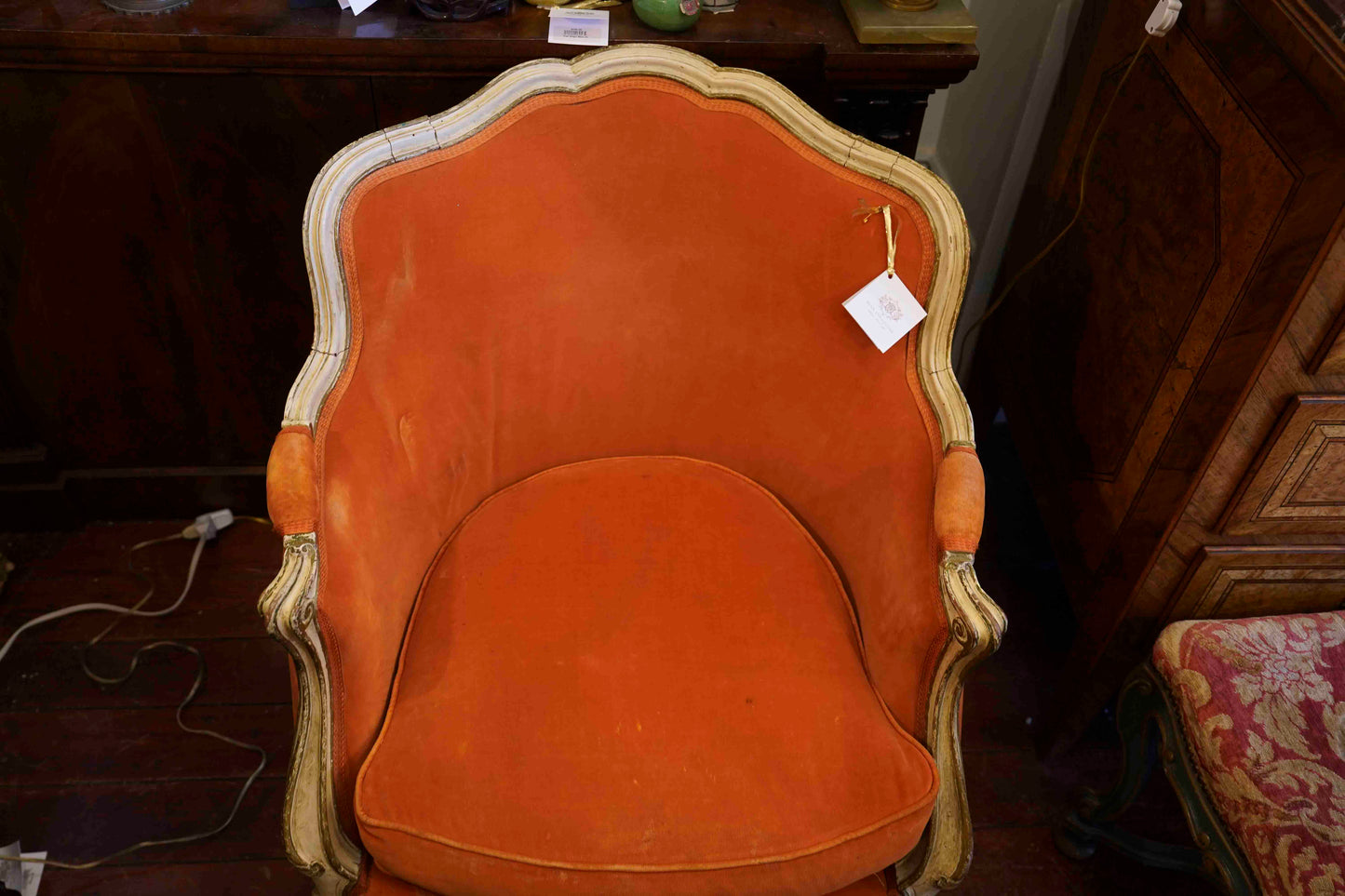 18th Century French Maison Jansen Chairs Pair