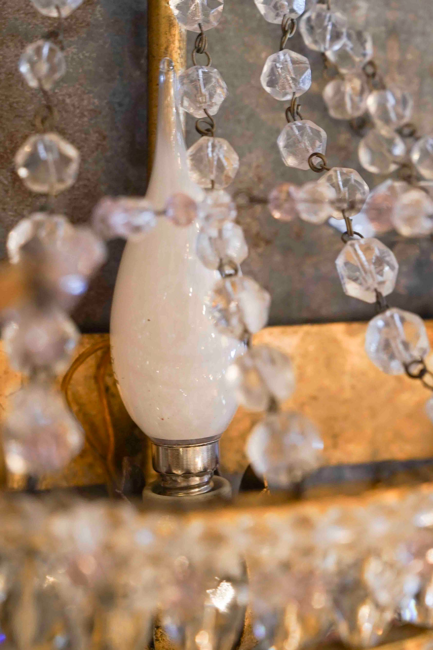 Empire Style Scones with Amethyst Crystals