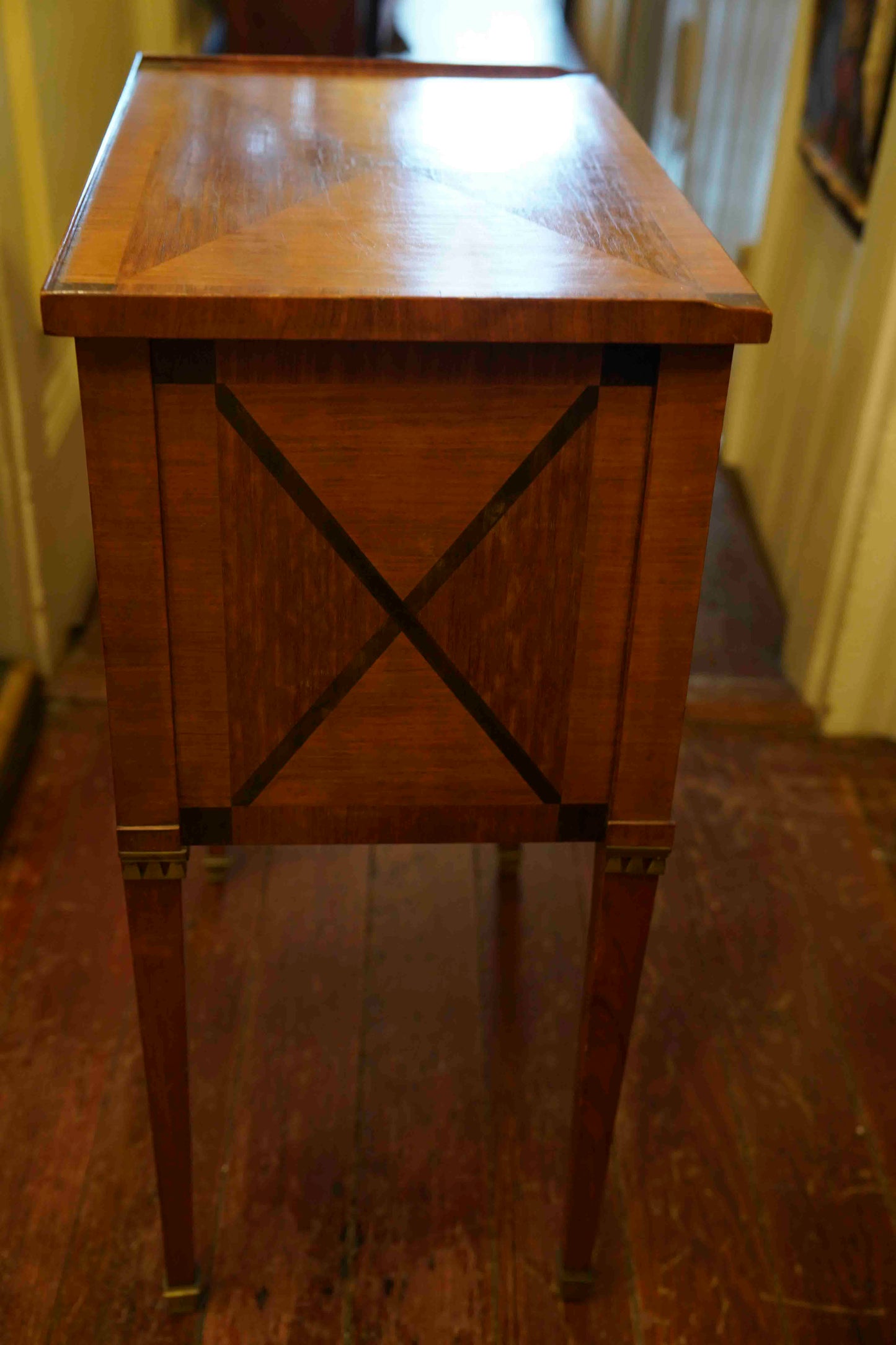 Louis XVI Petite 3 Drawer Commode