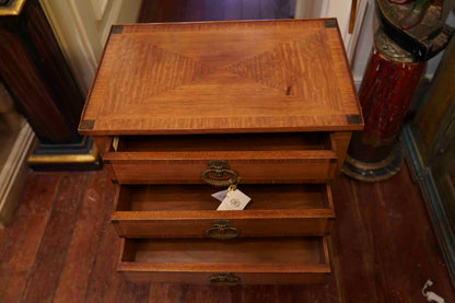 Louis XVI Petite 3 Drawer Commode