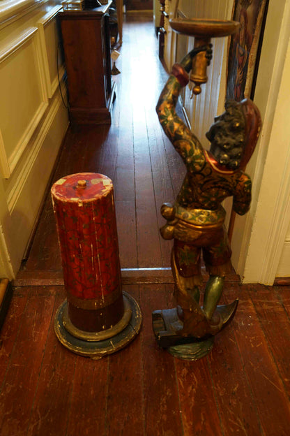 19th Century Venetian Blackamoor Torchiere