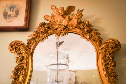 19th Century French Gilt Mirror