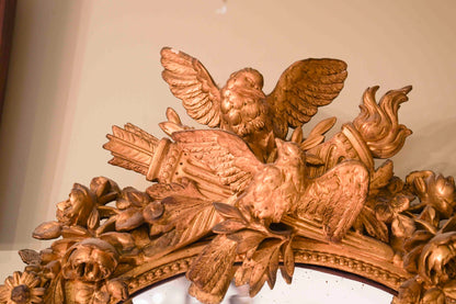 19th Century French Gilt Mirror