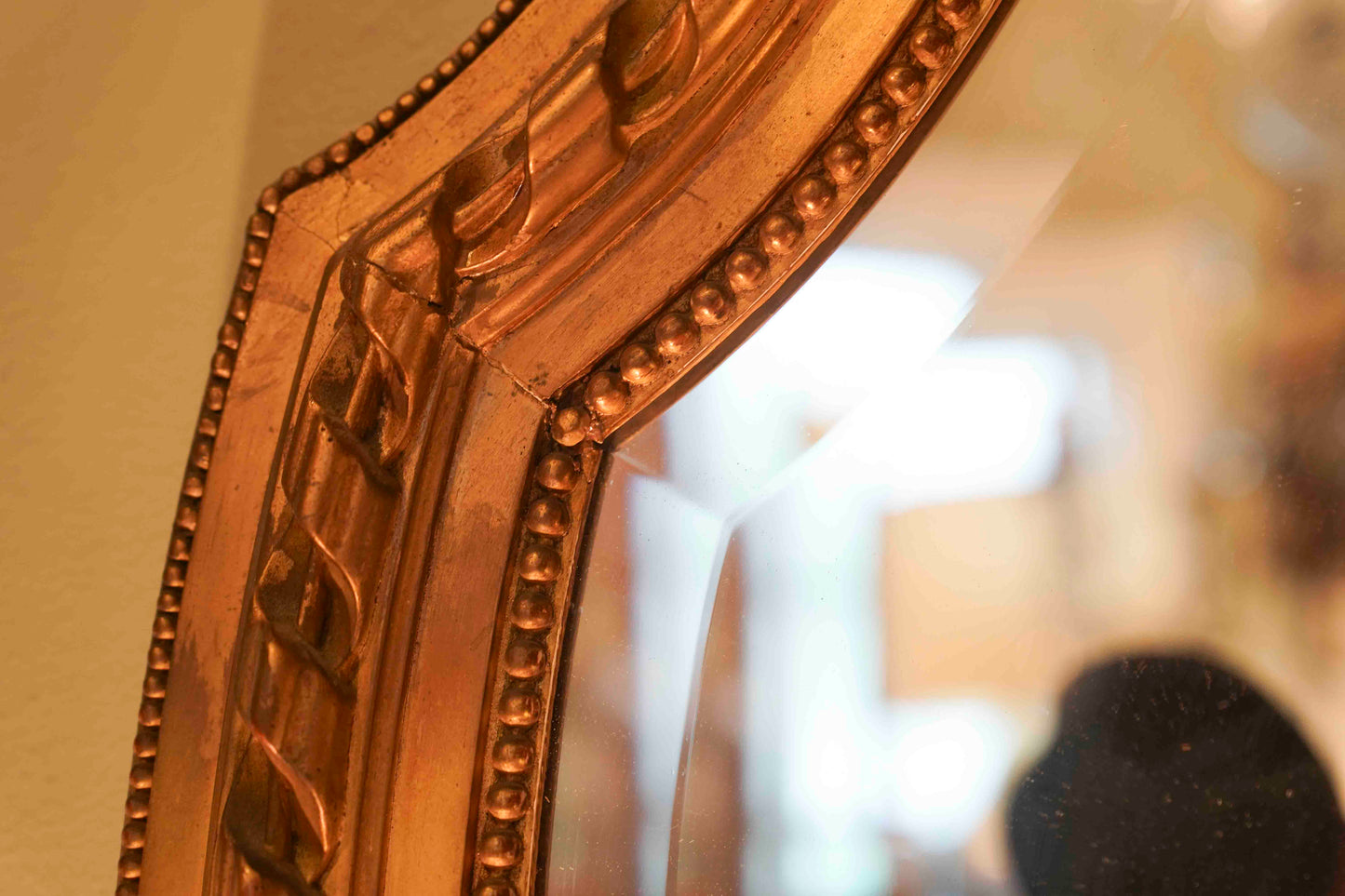 19th Century French Gilt Mirror