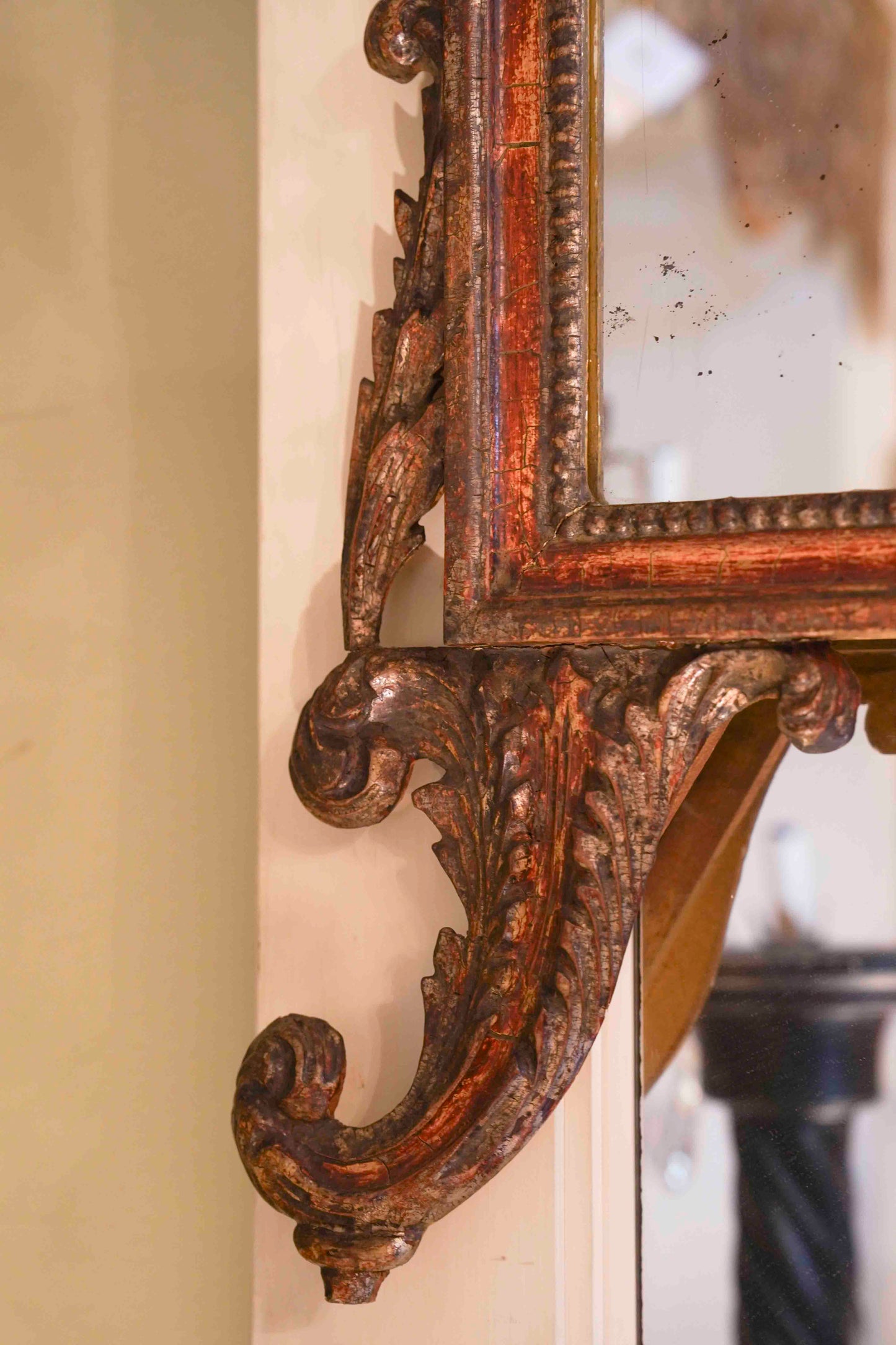 19th Century Italian Rococco Mirror