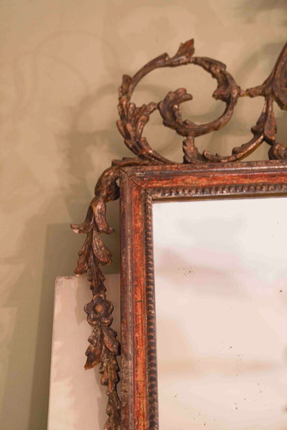 19th Century Italian Rococco Mirror