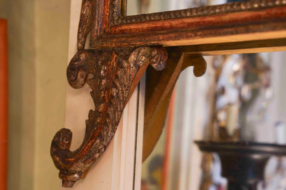 19th Century Italian Rococco Mirror