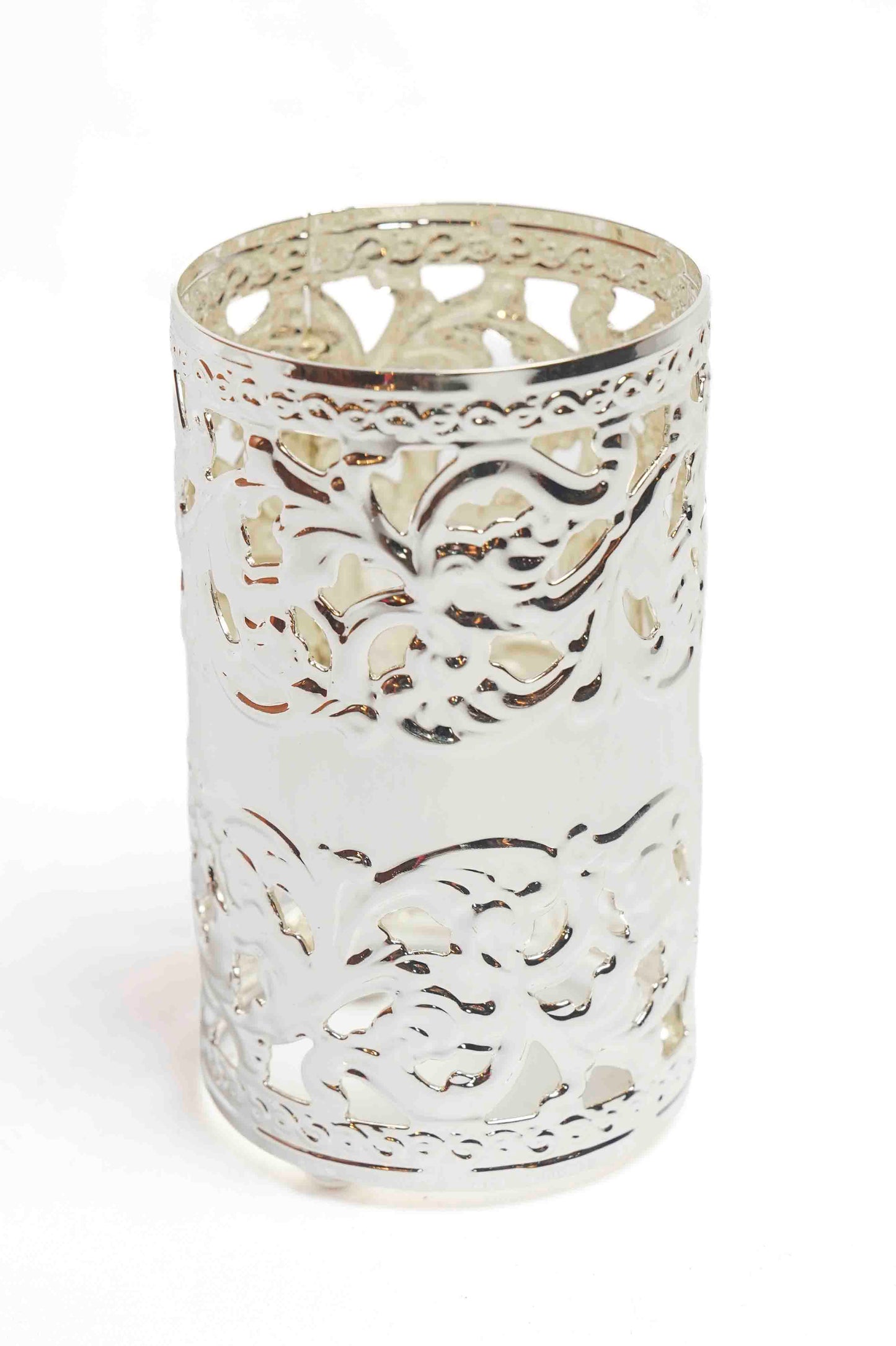 English Queen Anne Style Silver Plated Tabasco Holder