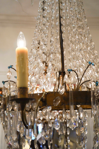 19th Century Italian Empire Chandelier