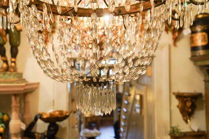 19th Century Italian Empire Chandelier