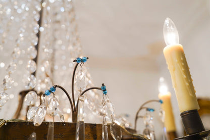 19th Century Italian Empire Chandelier