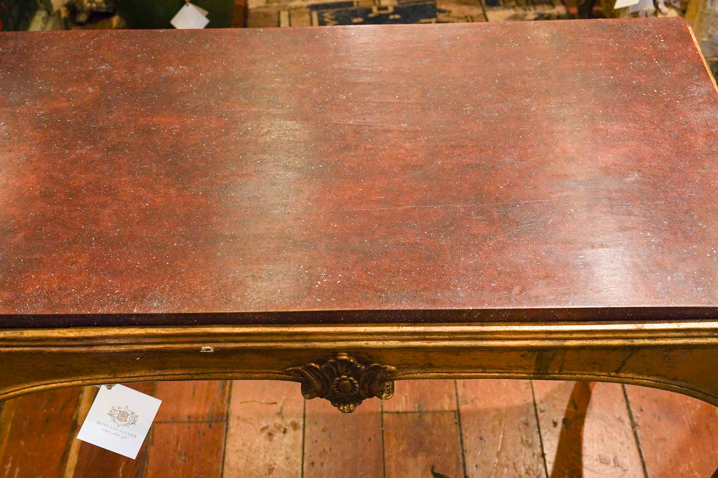 18th Century Louis XV Carved Giltwood Salon Table