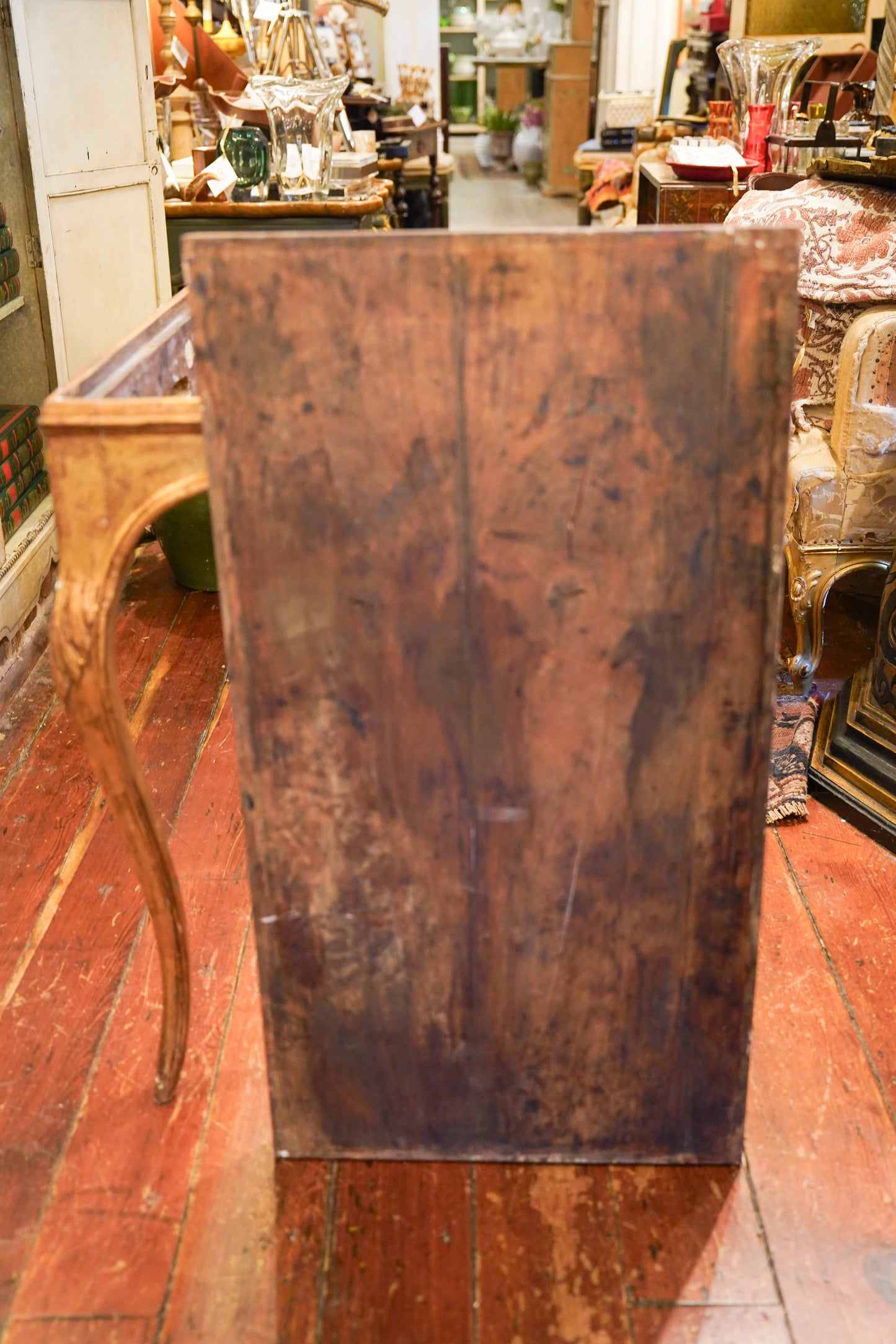 18th Century Louis XV Carved Giltwood Salon Table