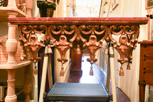 Rococo Style Giltwood Console d' Applique