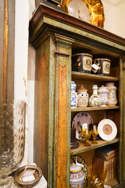 19th Century Italian Painted Bookcases Pair