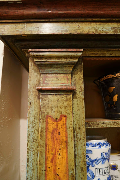 19th Century Italian Painted Bookcases Pair