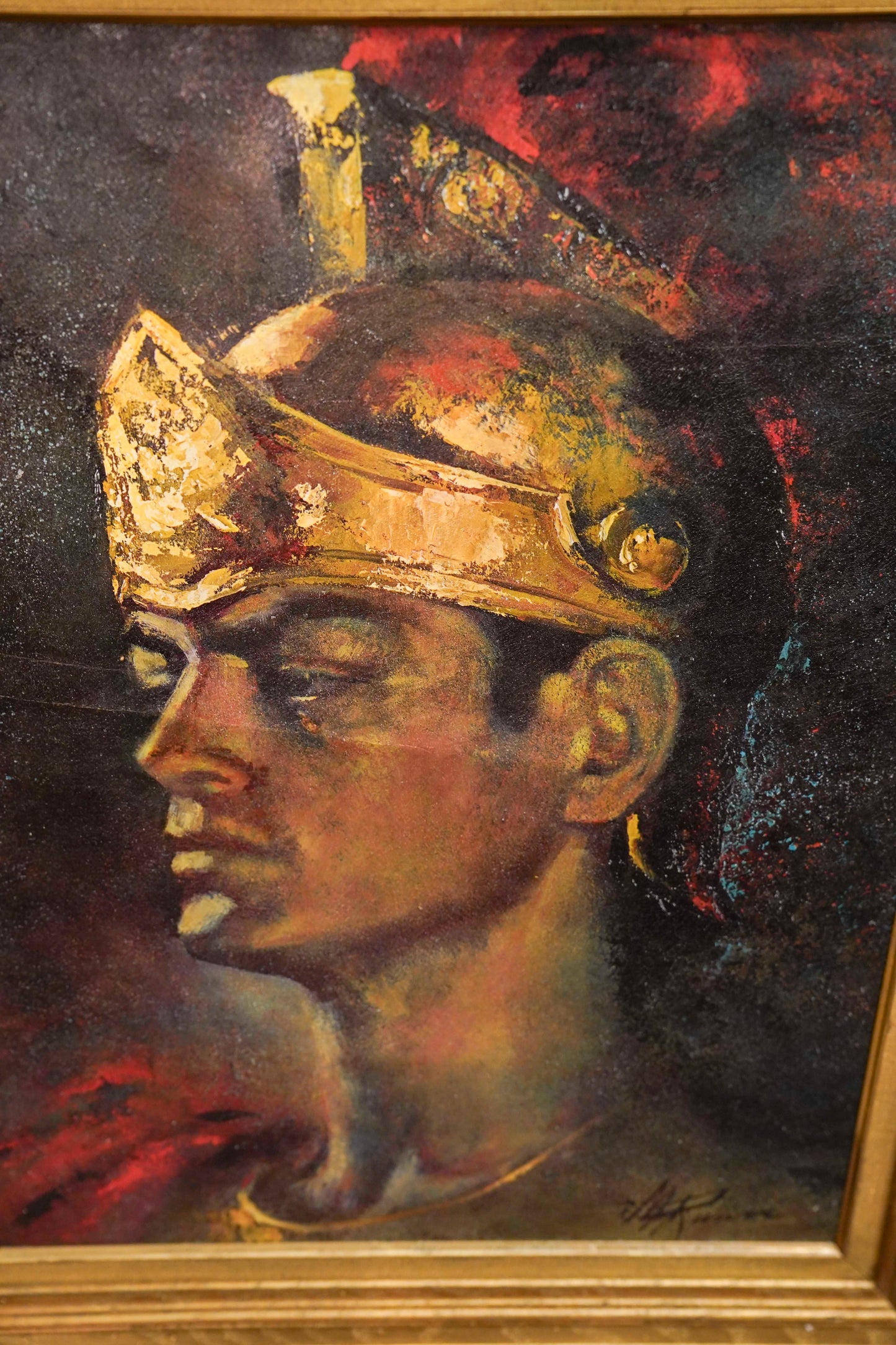 Gladiator Painting Maxine R Stevens