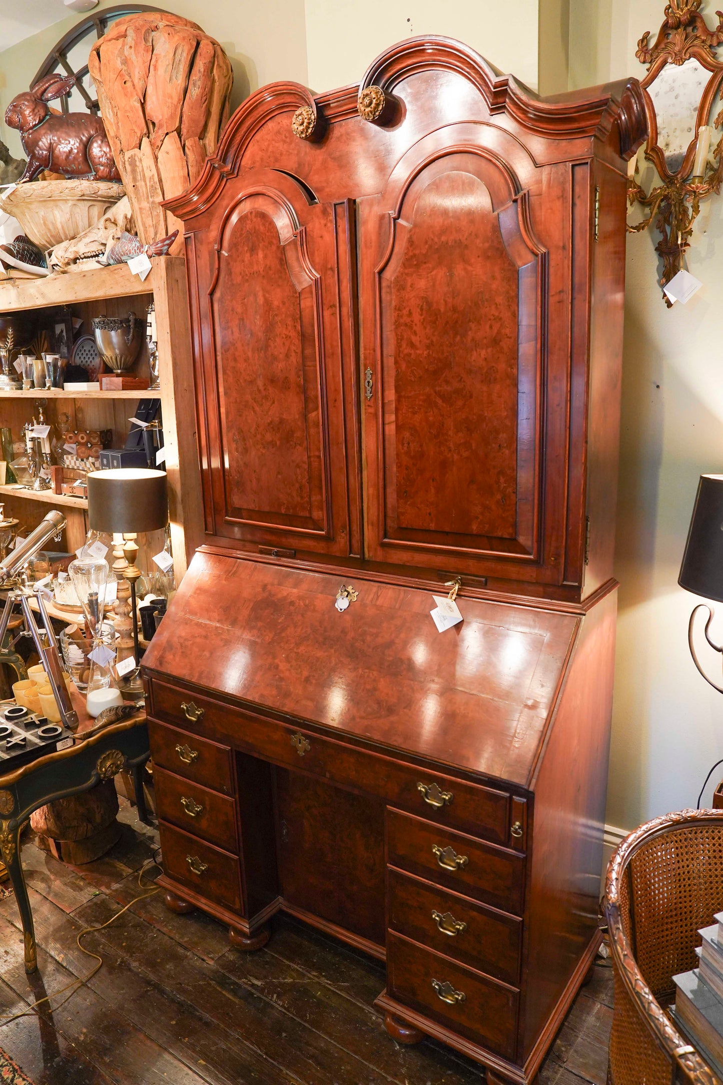 Late 19th Century Queen Anne Secretary