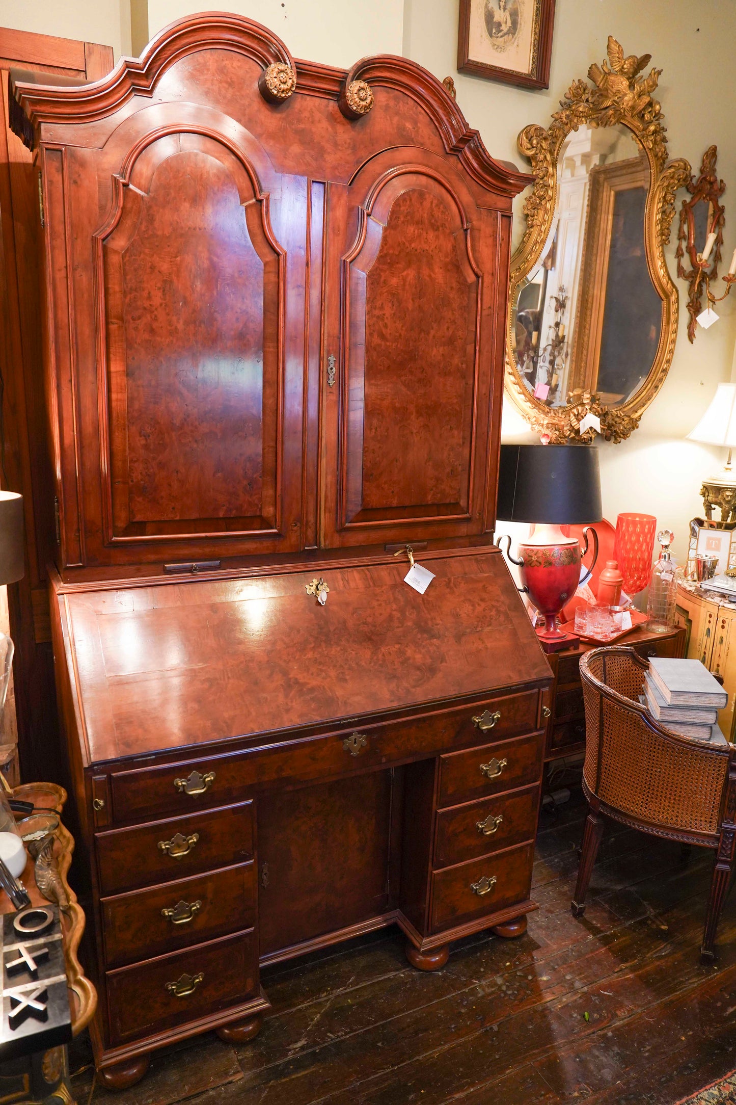 Late 19th Century Queen Anne Secretary