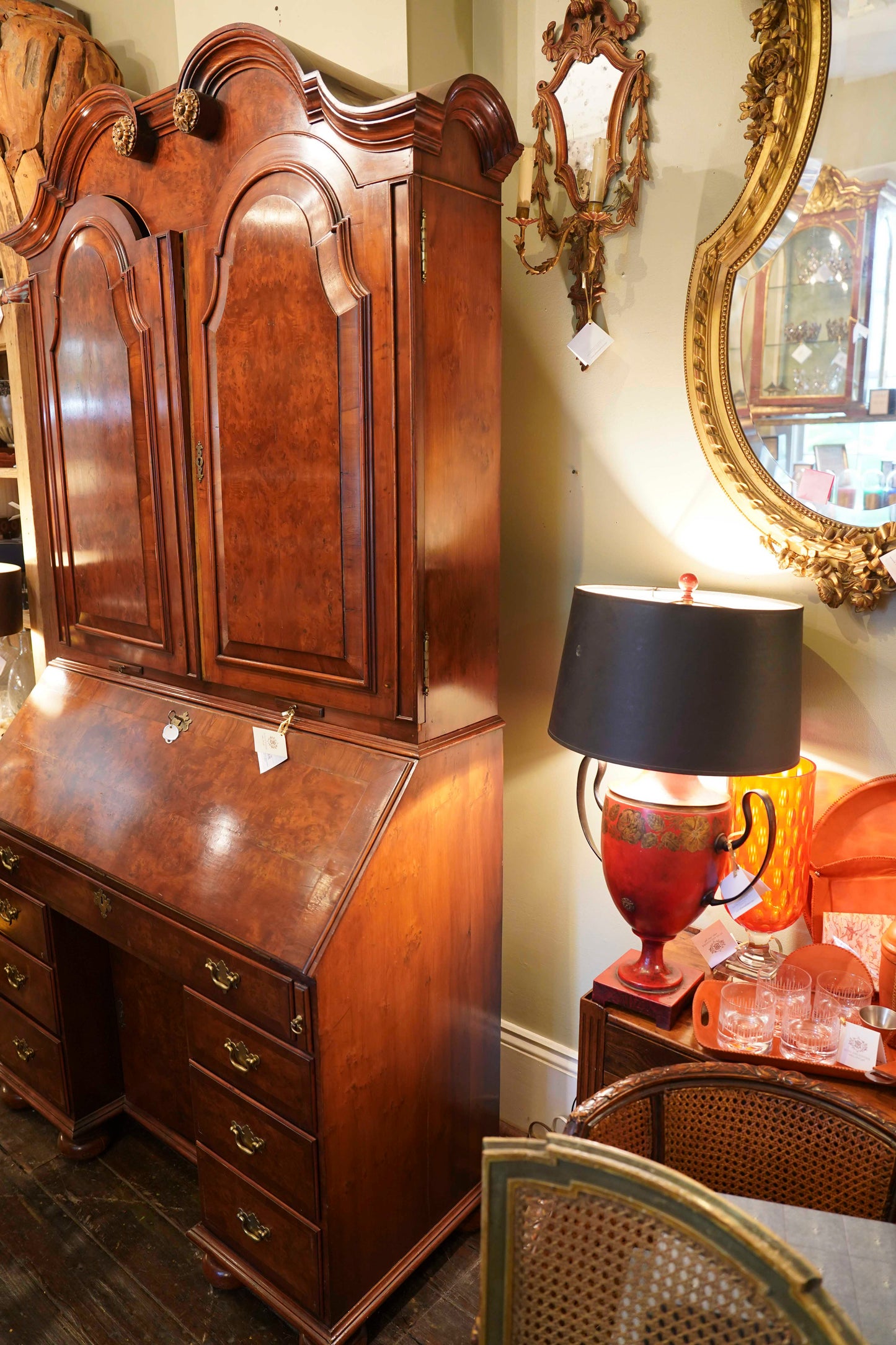Late 19th Century Queen Anne Secretary