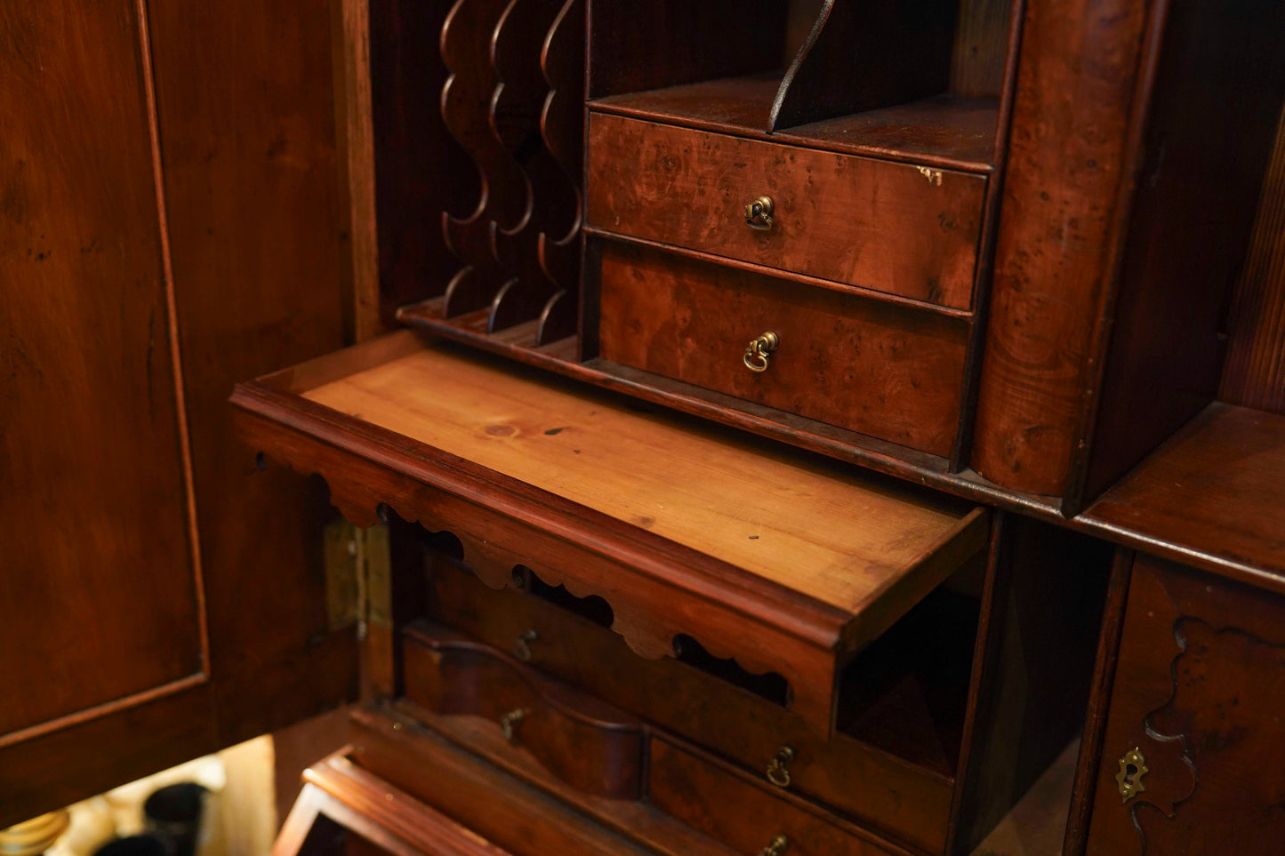 Late 19th Century Queen Anne Secretary