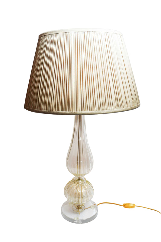 Venetian Murano Lamps Pair