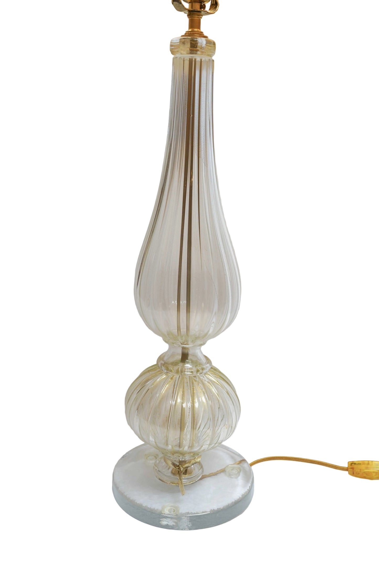 Venetian Murano Lamps Pair