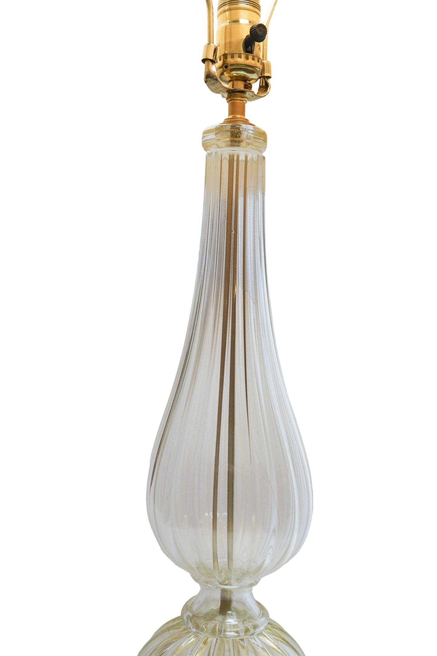 Venetian Murano Lamps Pair
