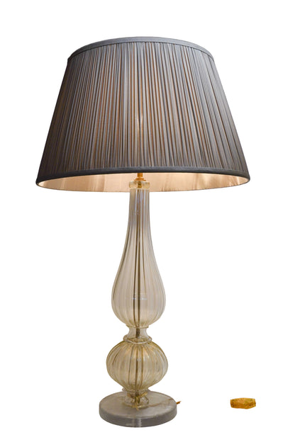 Venetian Murano Lamps Pair
